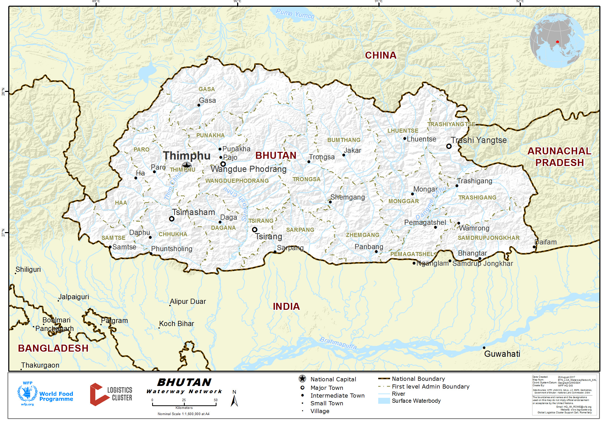 Bhutan Waterways 