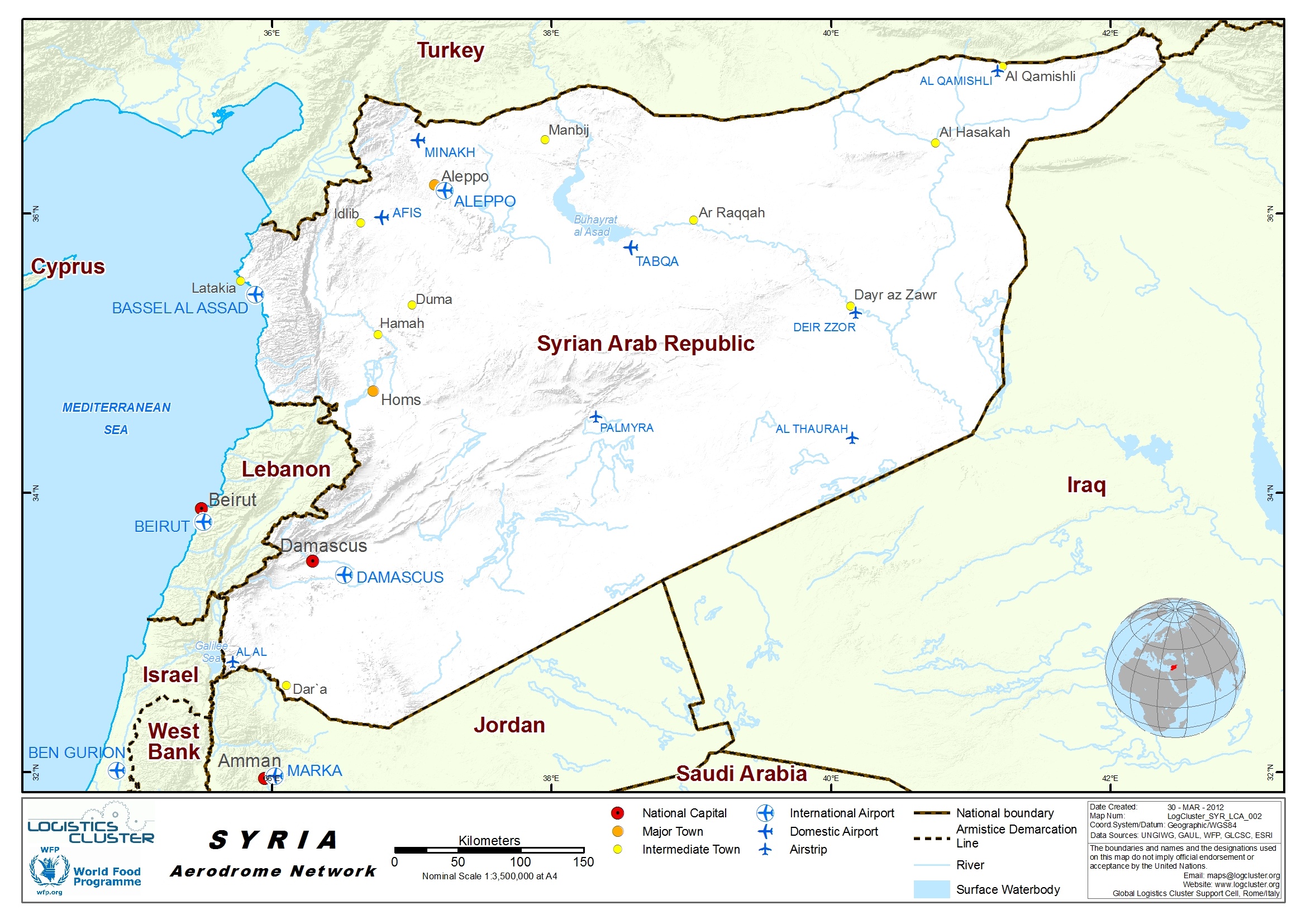 Syria Airports 