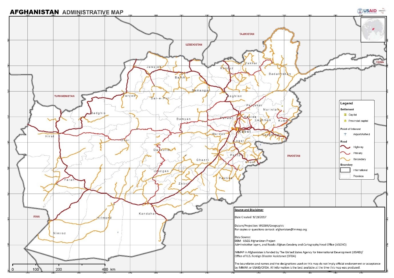 Afghanistan Roads