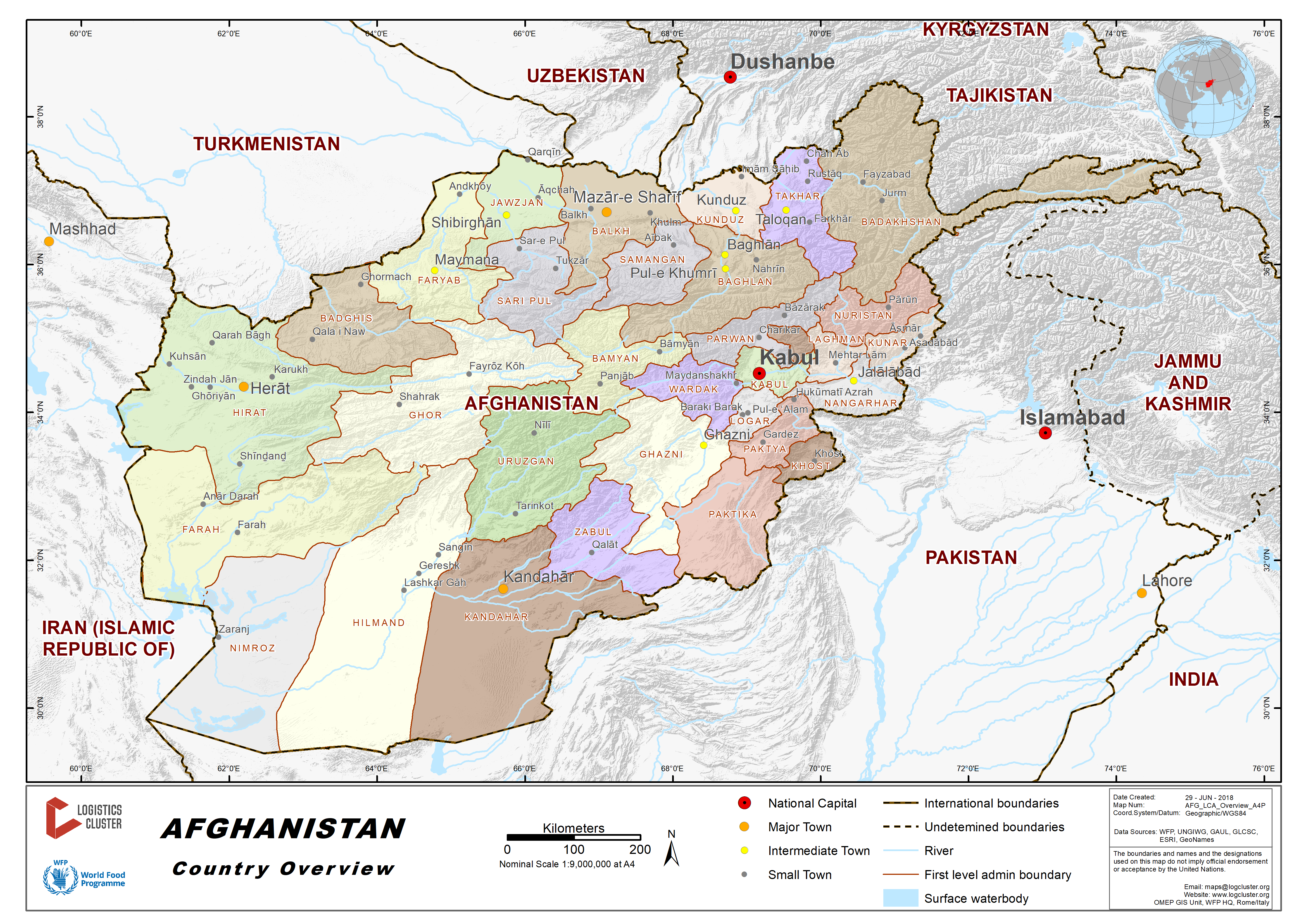 Afghanistan Country Overview