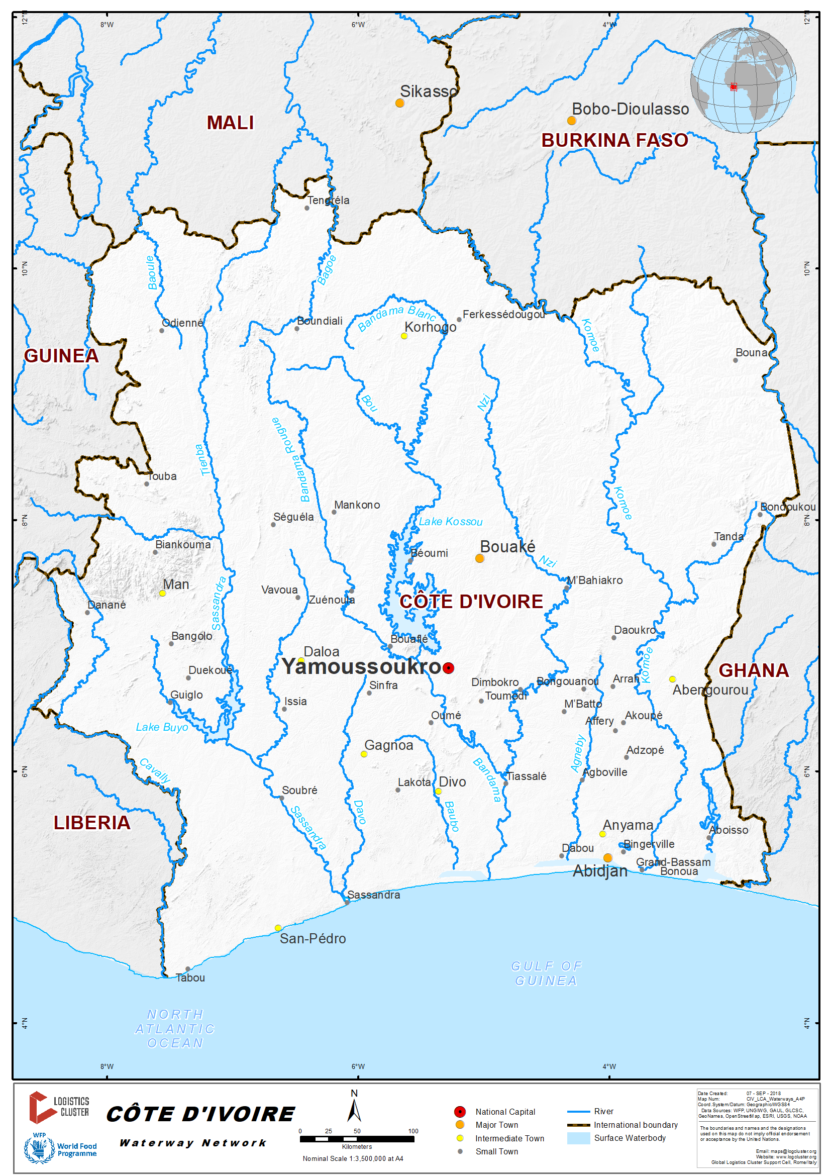Côte d'Ivoire Waterways