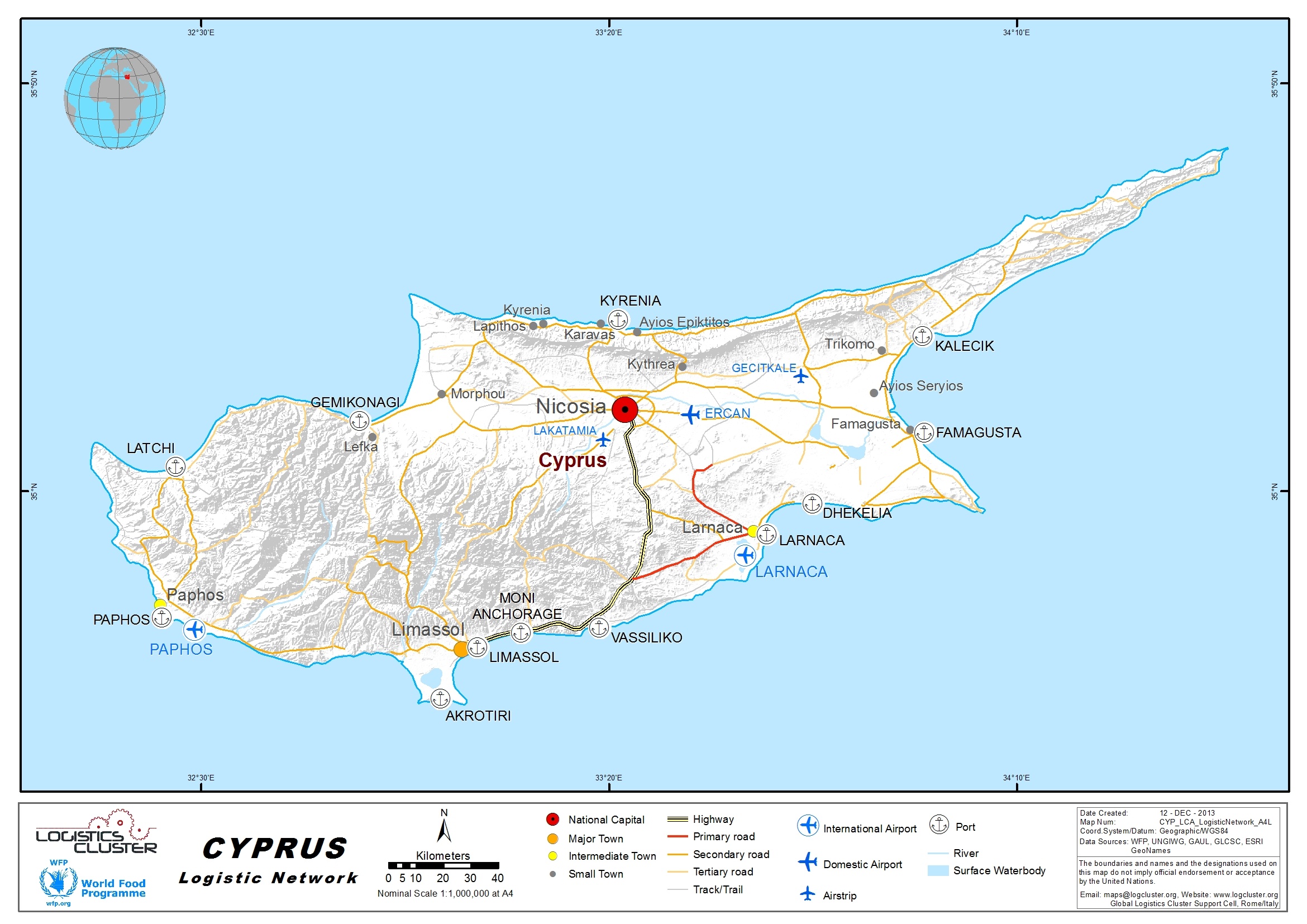 Cyprus Logistics Infrastructure 