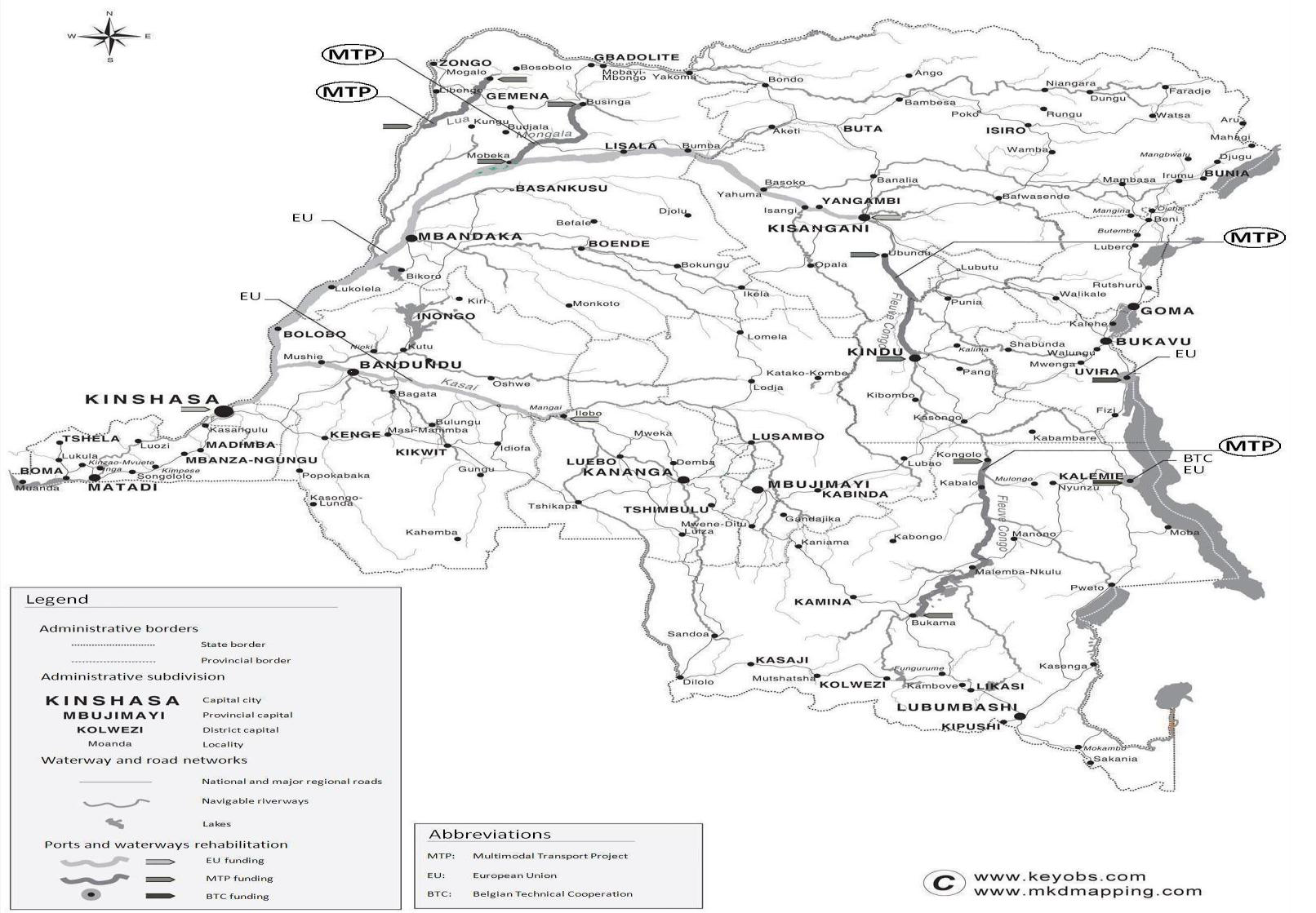 Democratic Republic of Congo Logistics Infrastructure