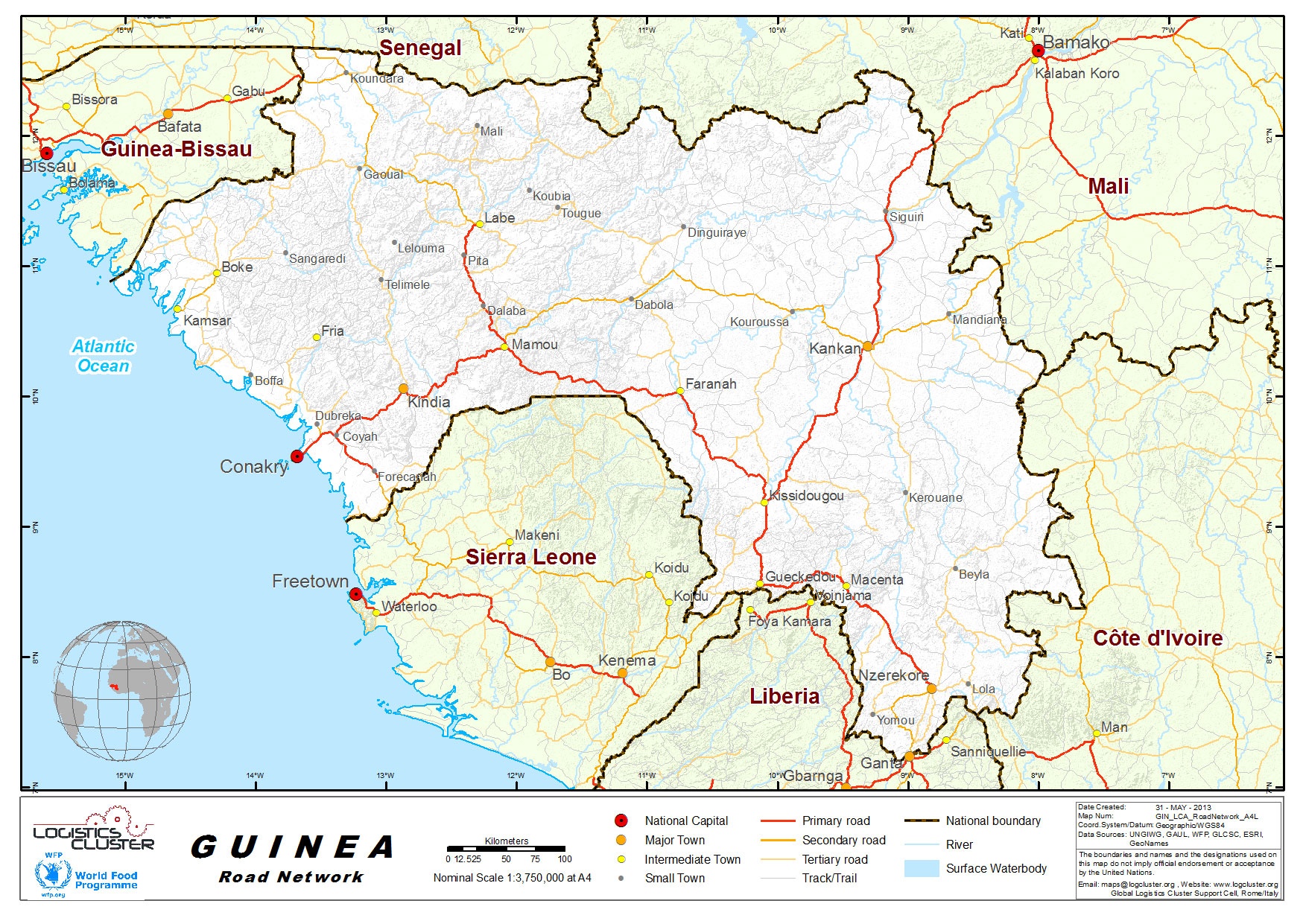 Guinea Roads