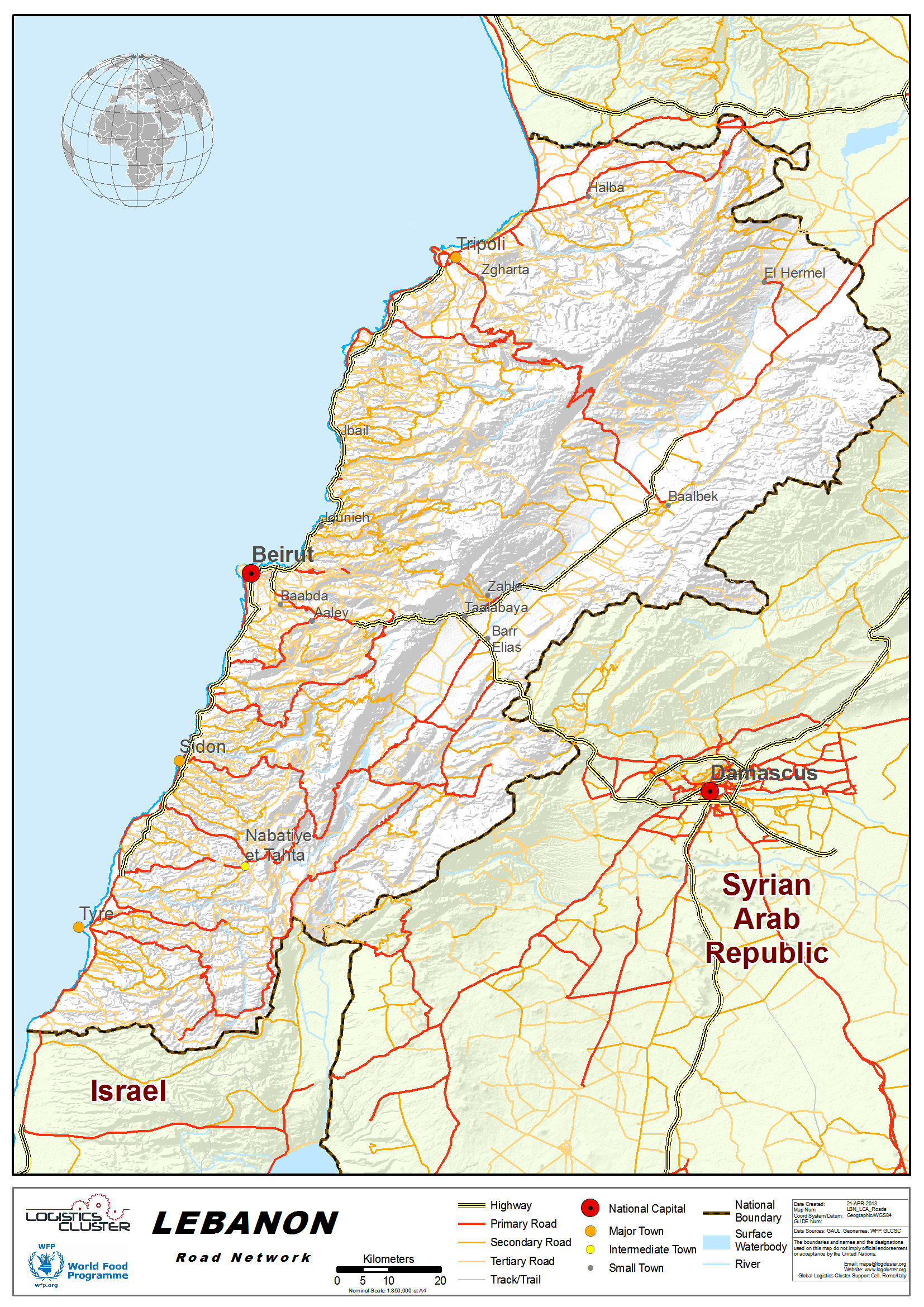 Lebanon Roads