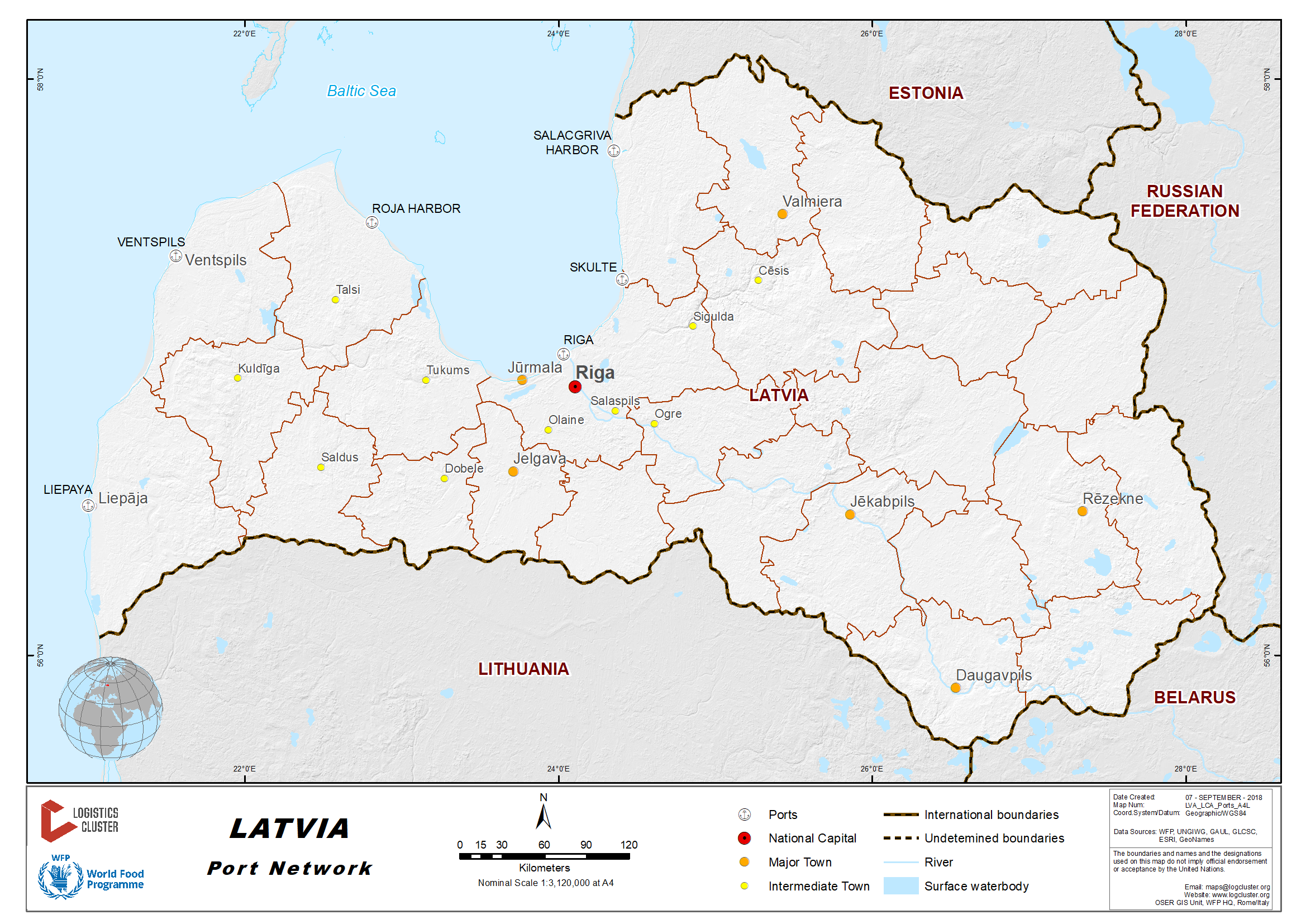 Latvia Ports