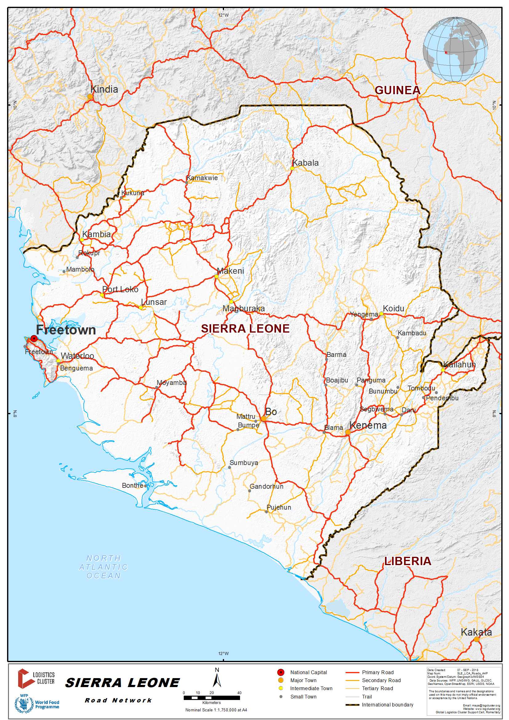 Sierra Leone Roads 