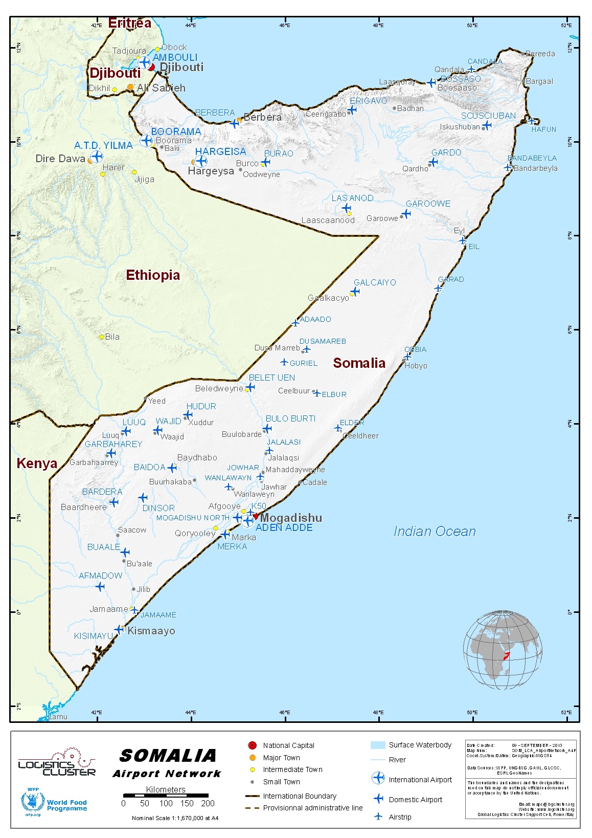 Somalia Airports