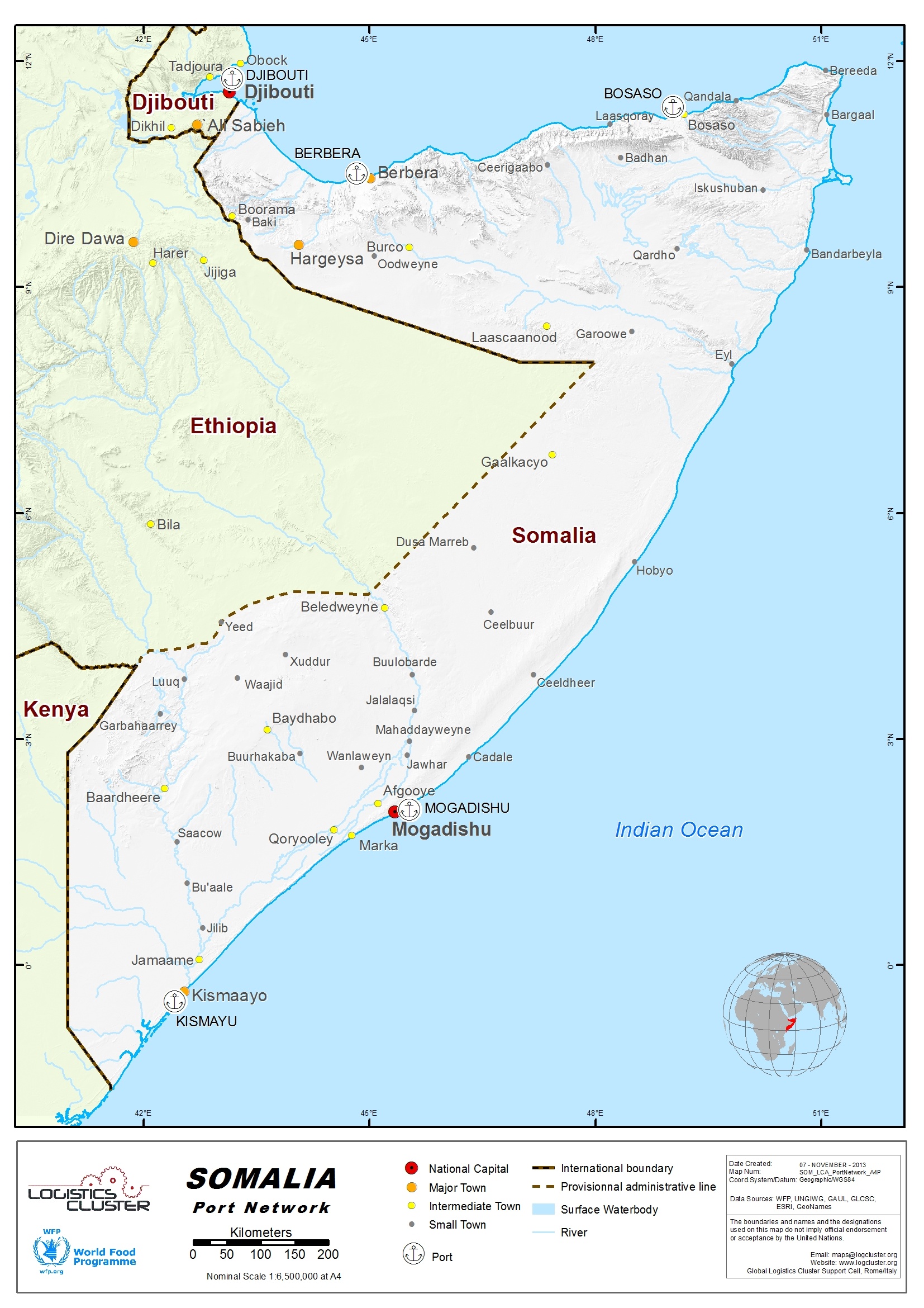 Somalia Ports