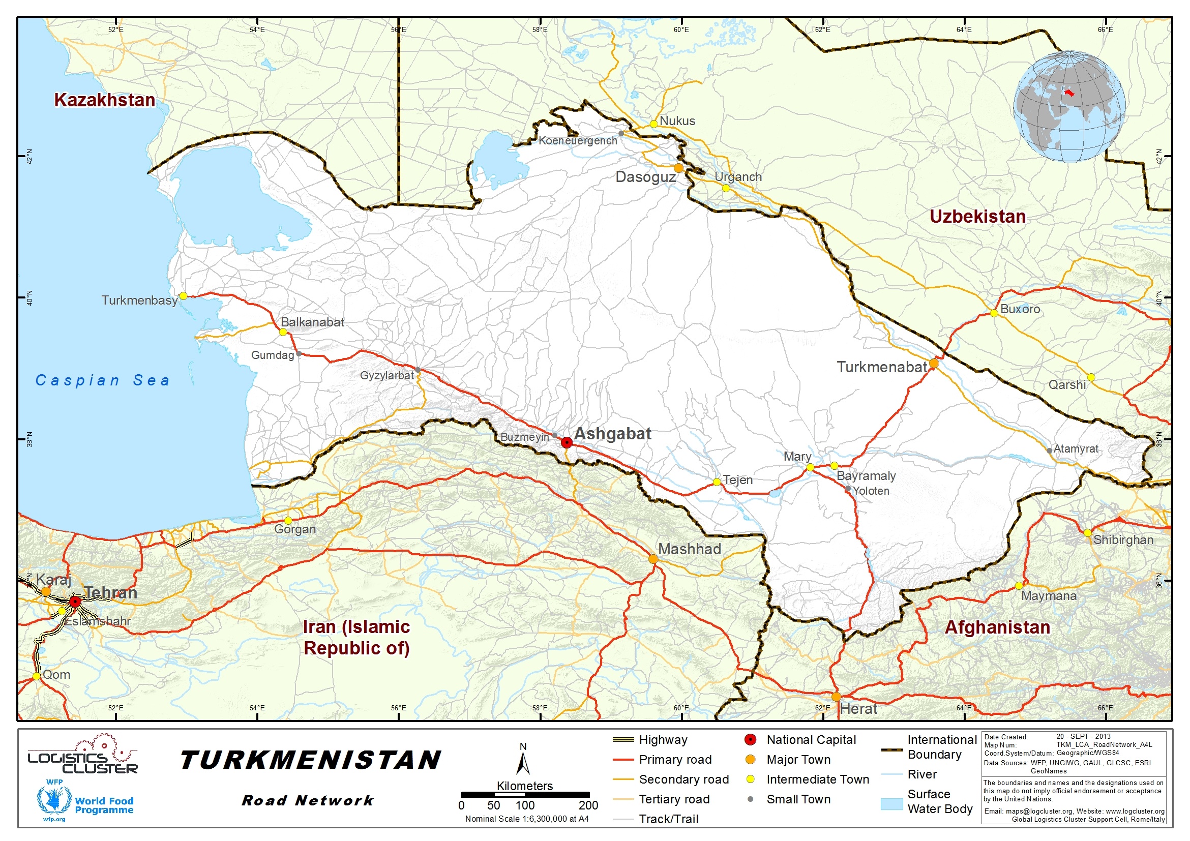 Turkmenistan Roads 
