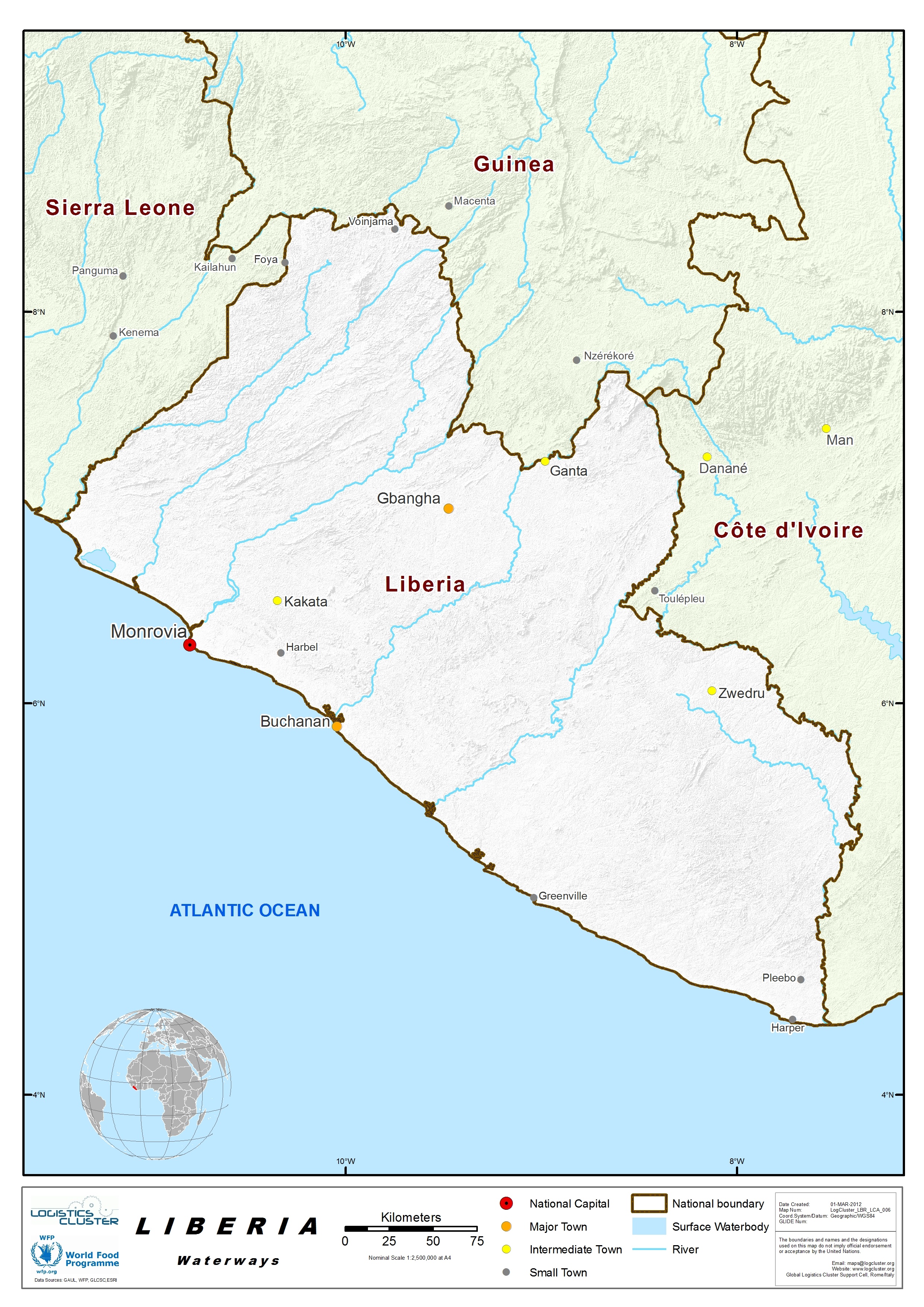 Liberia Waterways