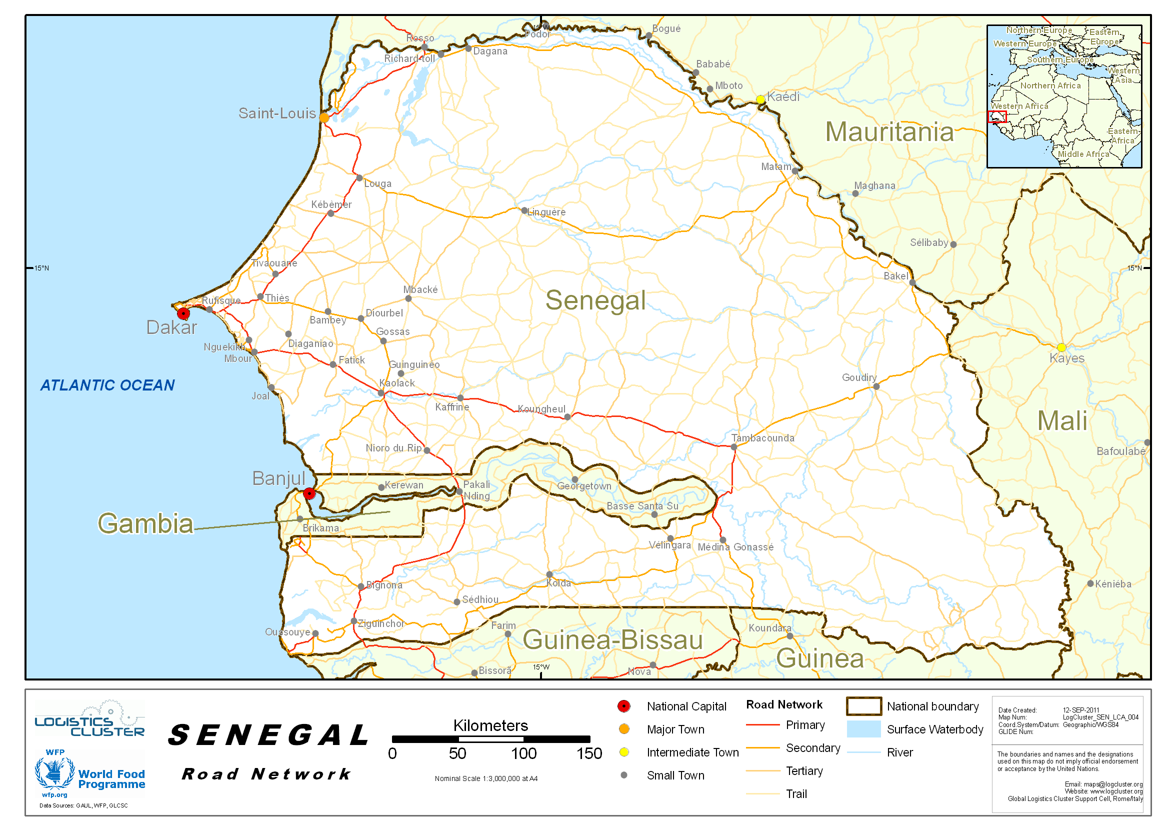 Senegal Roads