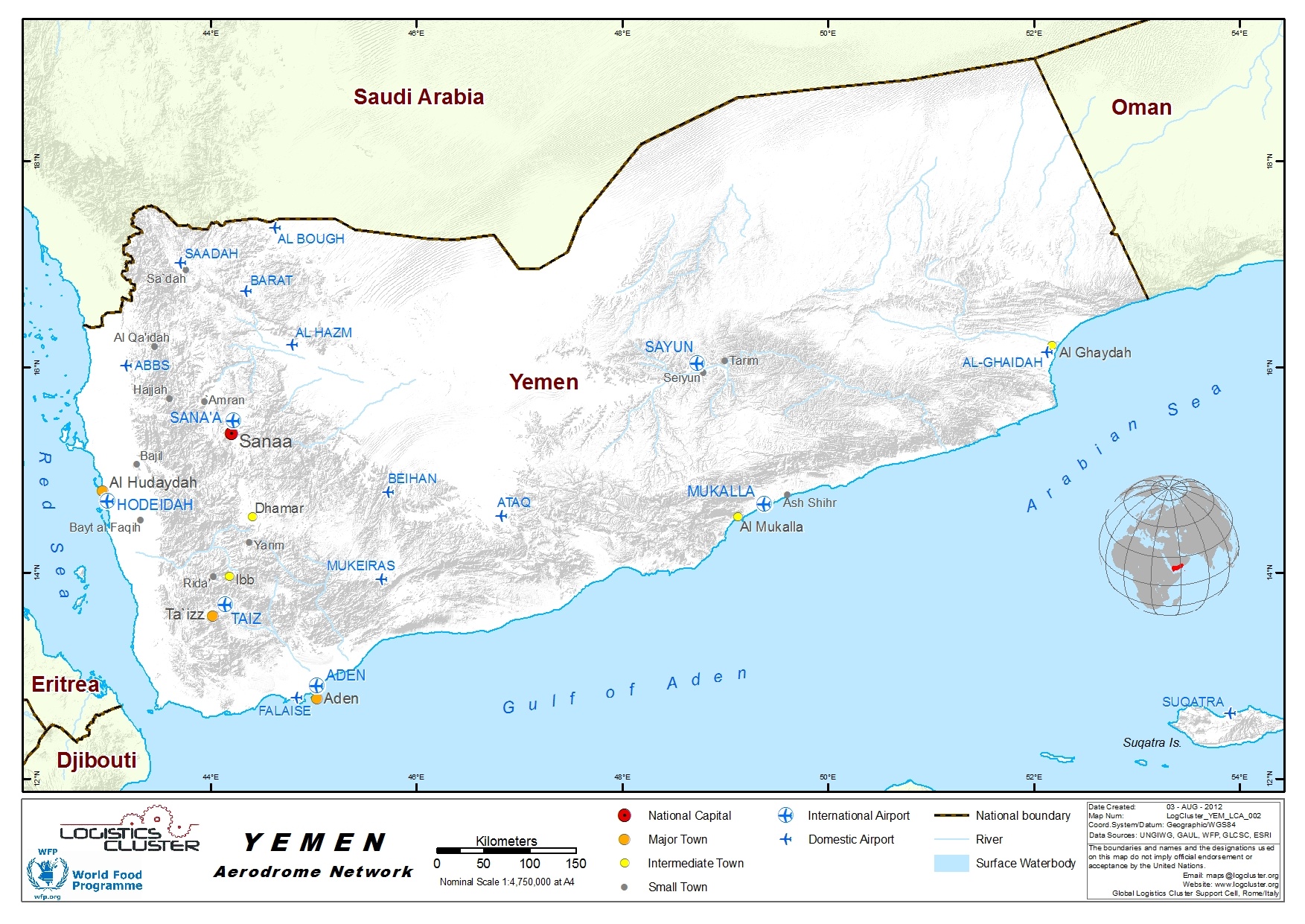 Yemen Airports