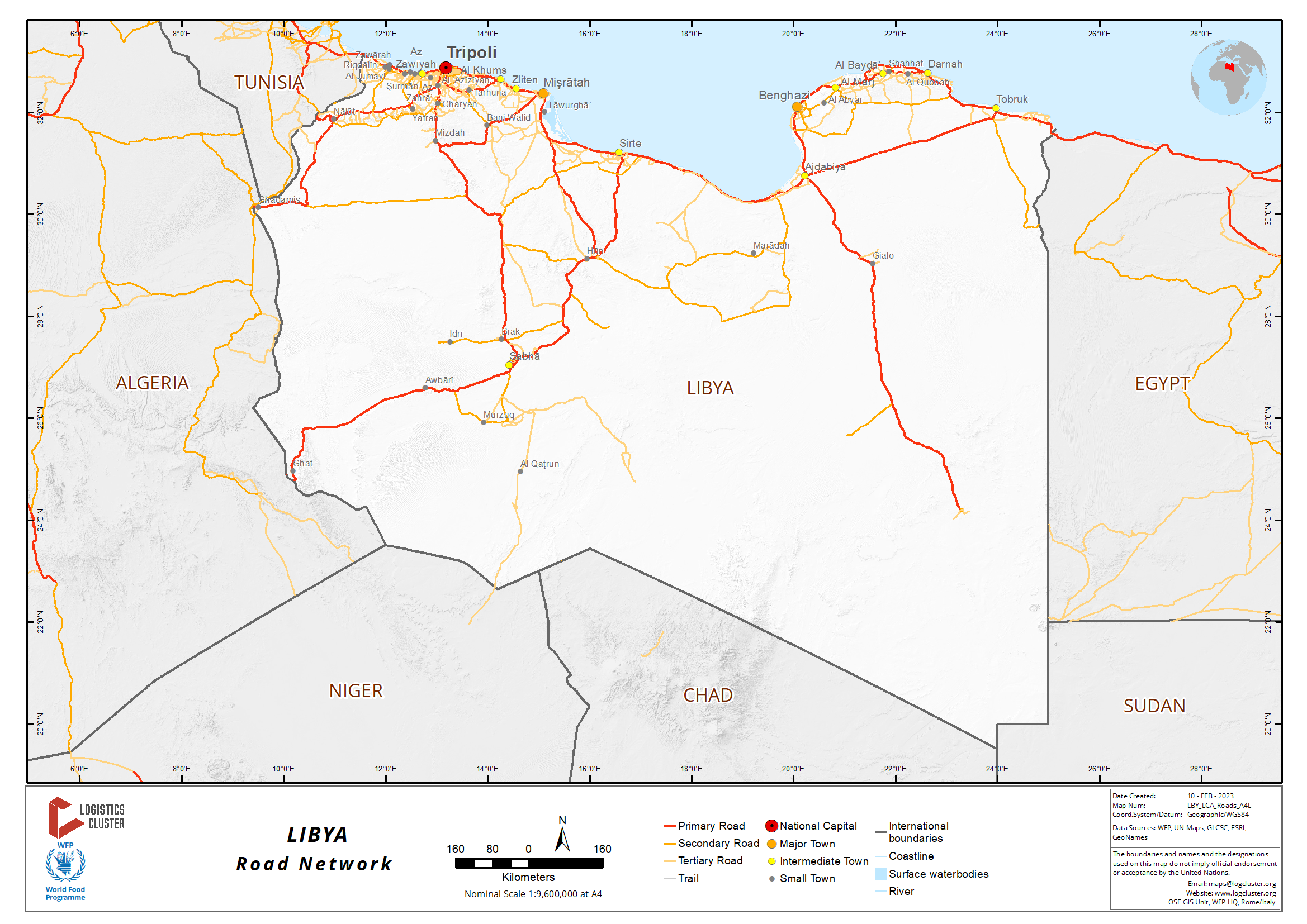Libya Roads
